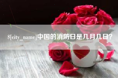 渑池中国的消防日是几月几日？