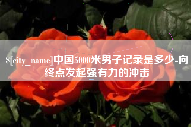 渑池中国5000米男子记录是多少-向终点发起强有力的冲击