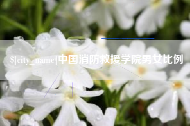 渑池中国消防救援学院男女比例