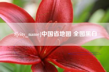 渑池中国省地图 全图黑白