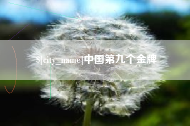 渑池中国第九个金牌