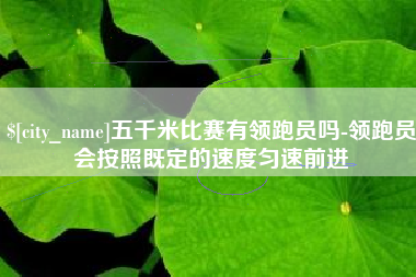 渑池五千米比赛有领跑员吗-领跑员会按照既定的速度匀速前进