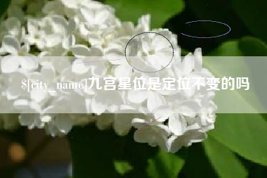 渑池九宫星位是定位不变的吗