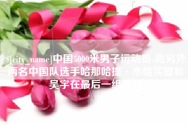 渑池中国5000米男子运动员-而另外两名中国队选手哈那哈提·木哈买提和吴宇在最后一组出场