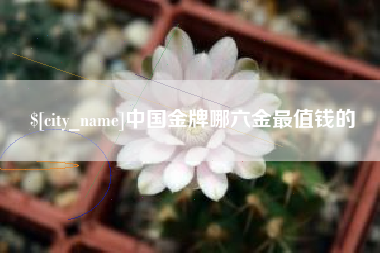 渑池中国金牌哪六金最值钱的