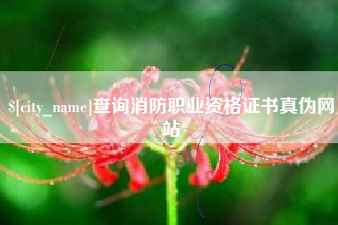 渑池查询消防职业资格证书真伪网站