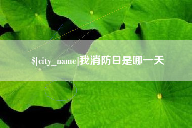 渑池我消防日是哪一天