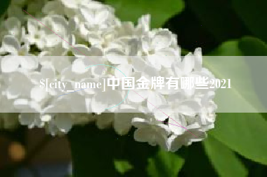渑池中国金牌有哪些2021